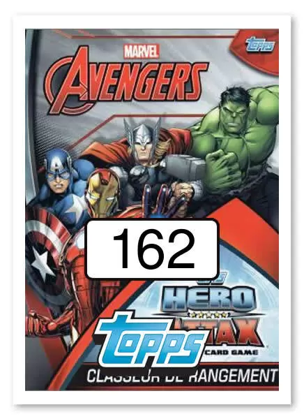 Topps Hero Attax: Marvel - Avengers - Carte n°162