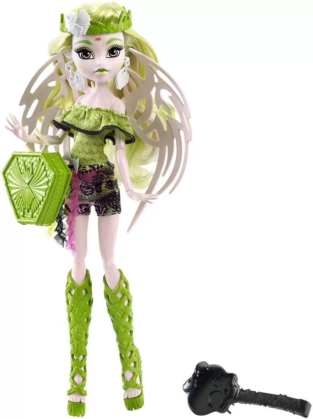 Monster High Dolls - Batsy Claro - Daughter of the White Vampire Bat - Brand-Boo Students