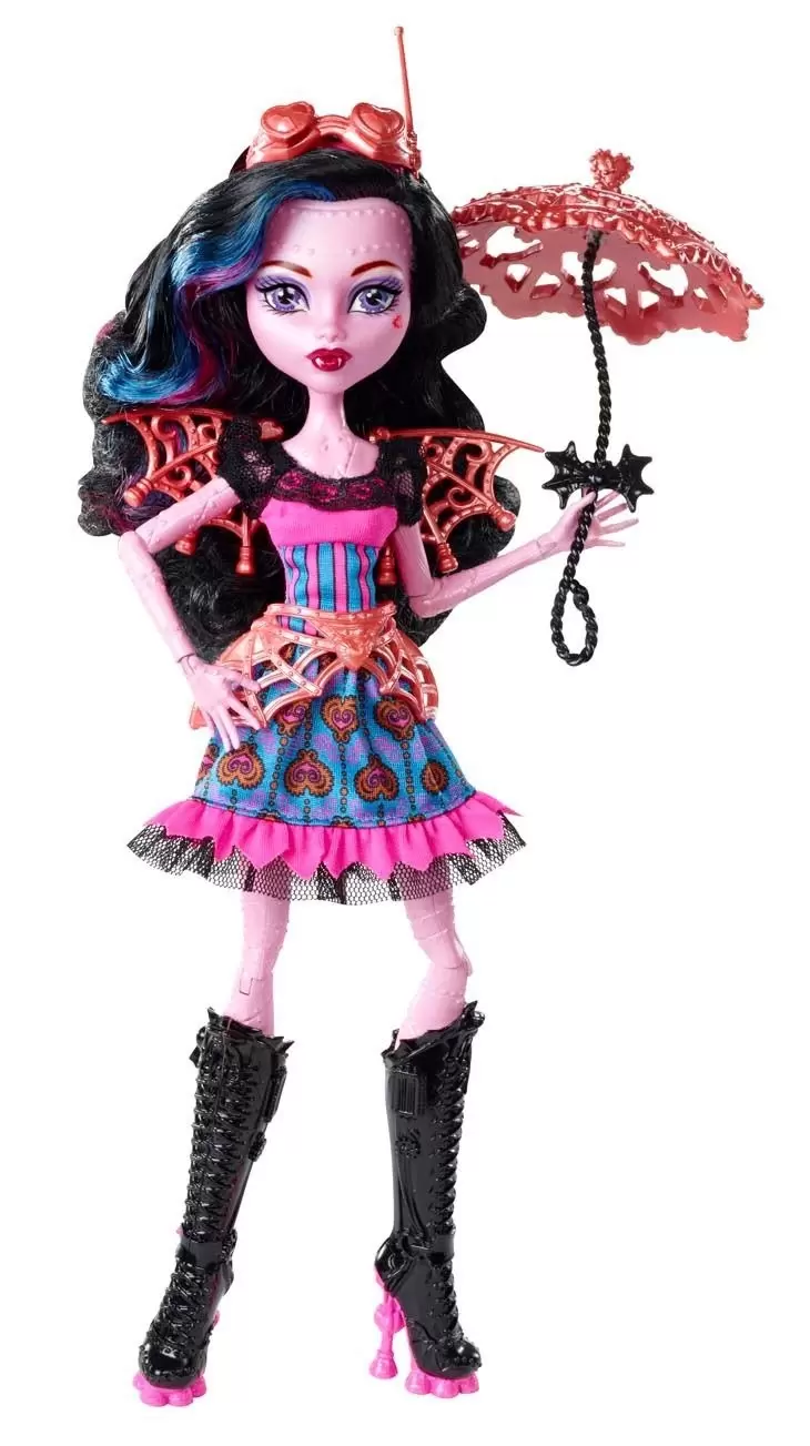 Monster High Dolls - Dracubecca - Freaky Fusion