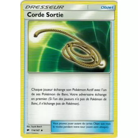 Ombres Ardentes - Corde Sortie