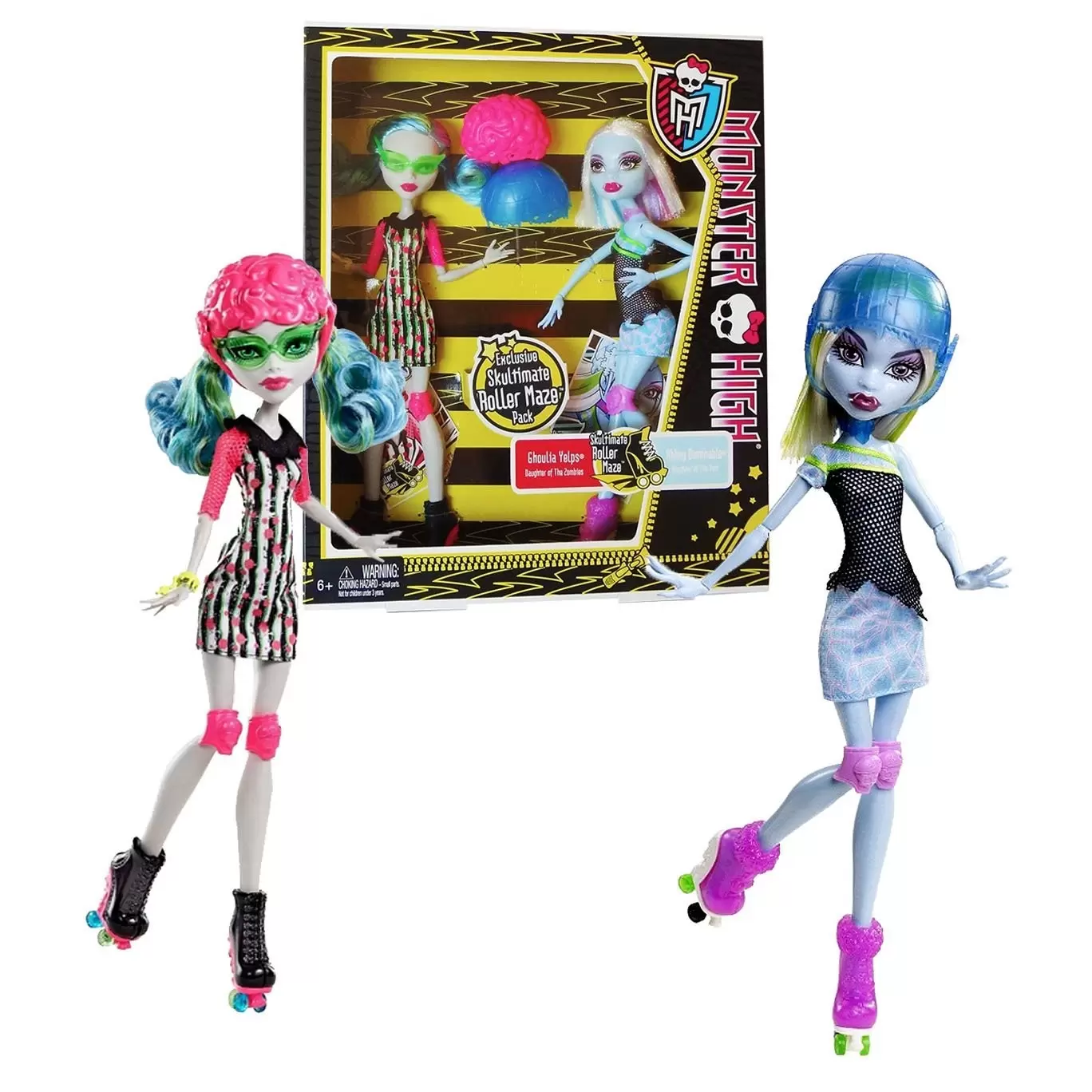 Abbey Bominable & Ghoulia Yelps (2-pack) - Skultimate Roller Maze