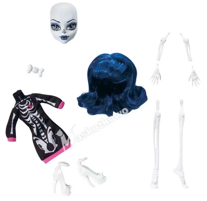 Monster High Dolls - Add-On Skeleton - Create-A-Monster
