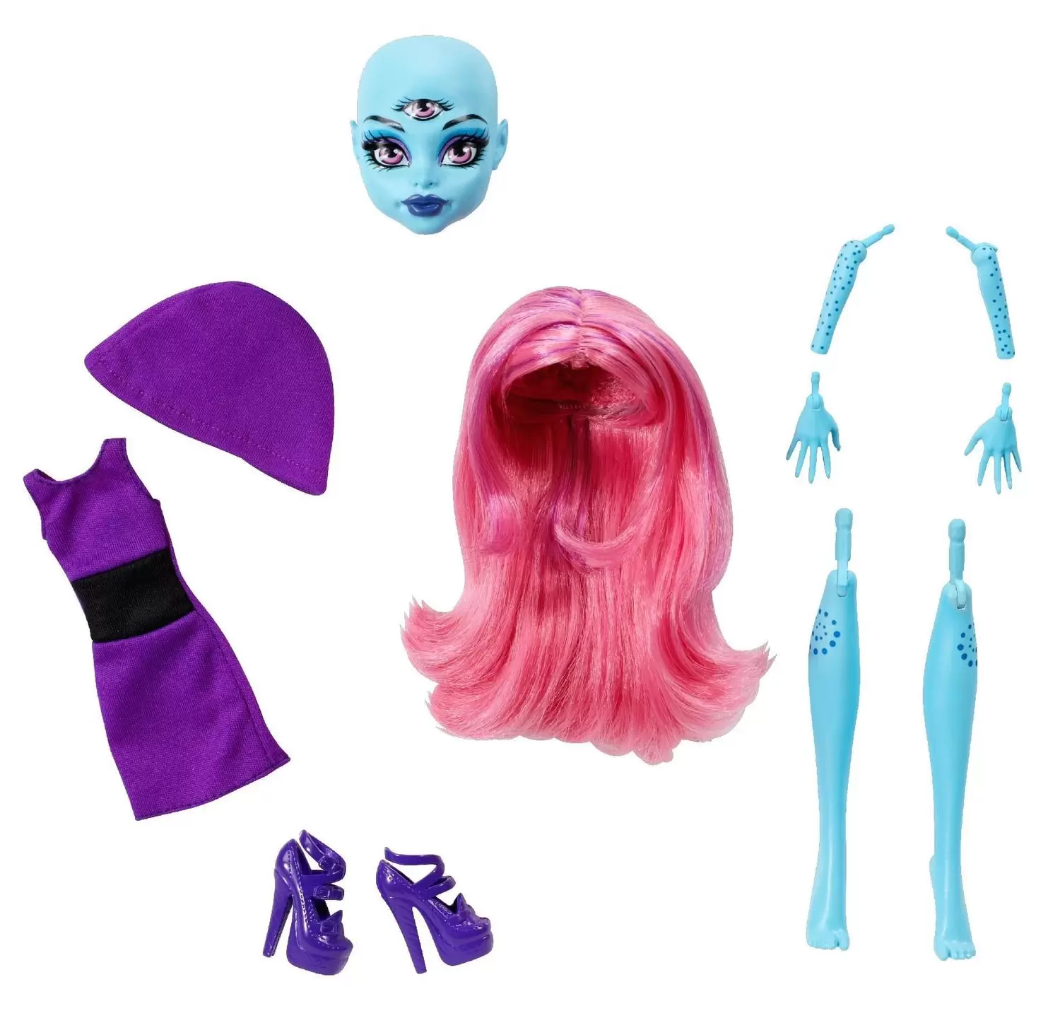 Monster High - Add-On Three-Eyed Ghoul - Create-A-Monster