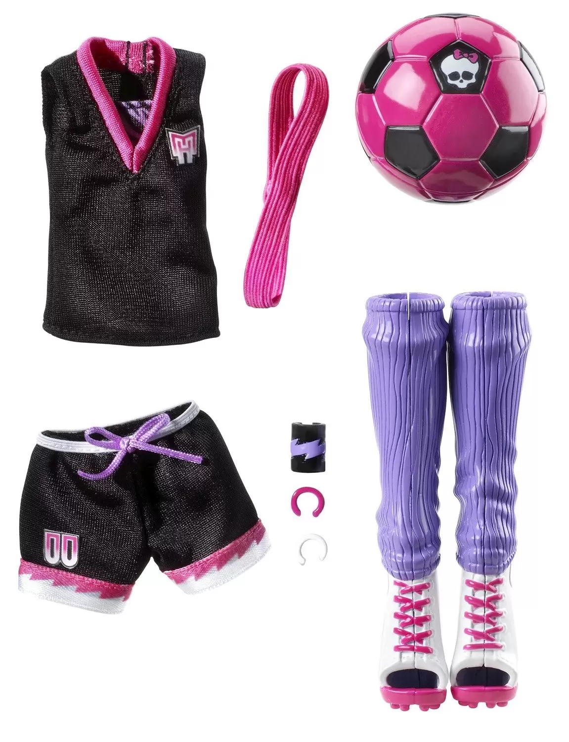 Monster High Dolls - Clawdeen\'s Soccer Uniform - Ghoul Spirit