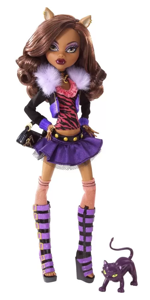 Monster High Dolls - Clawdeen Wolf - Basic