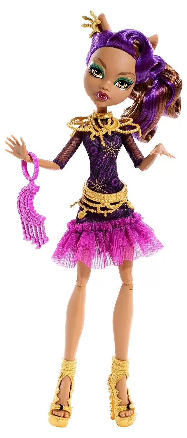 Monster High Dolls - Clawdeen Wolf - Frights, Camera, Action !