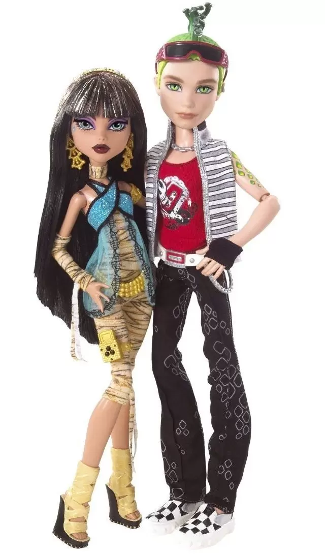Monster High - Cleo de Nile & Deuce Gorgon - Fille de la Momie - Fils de la gorgone Méduse - Basic