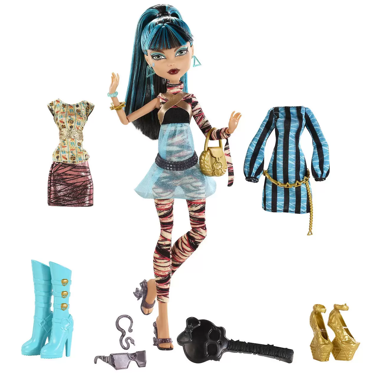 Monster High Dolls - Cleo de Nile - Ghouliciously Gore-geous Fashions