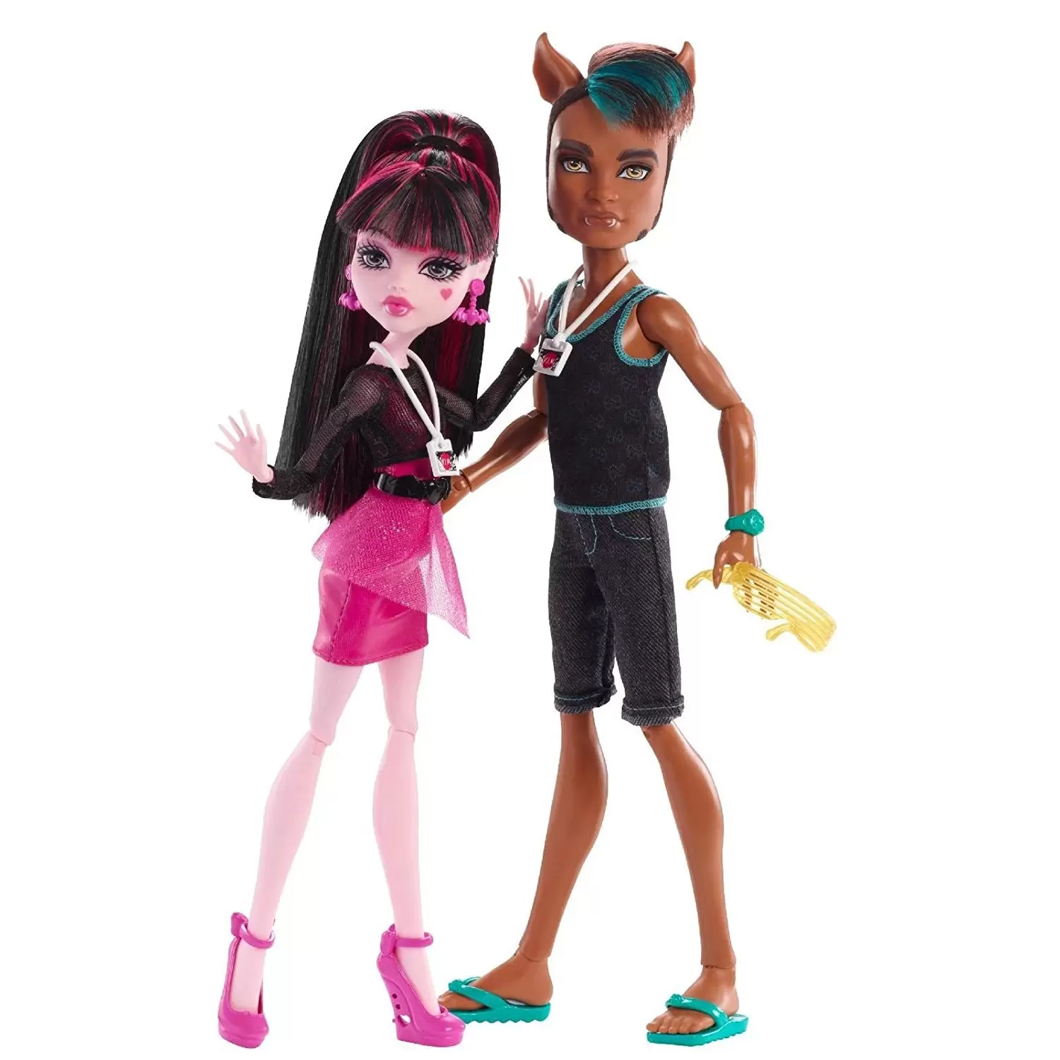 Monster High Dolls - Draculaura & Clawd Wolf (2-pack) - Music Festival