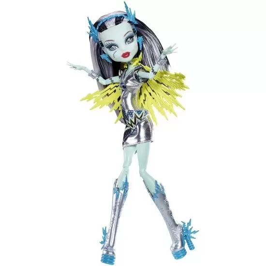 Monster High Dolls - Frankie Stein - Voltageous - Power Ghouls