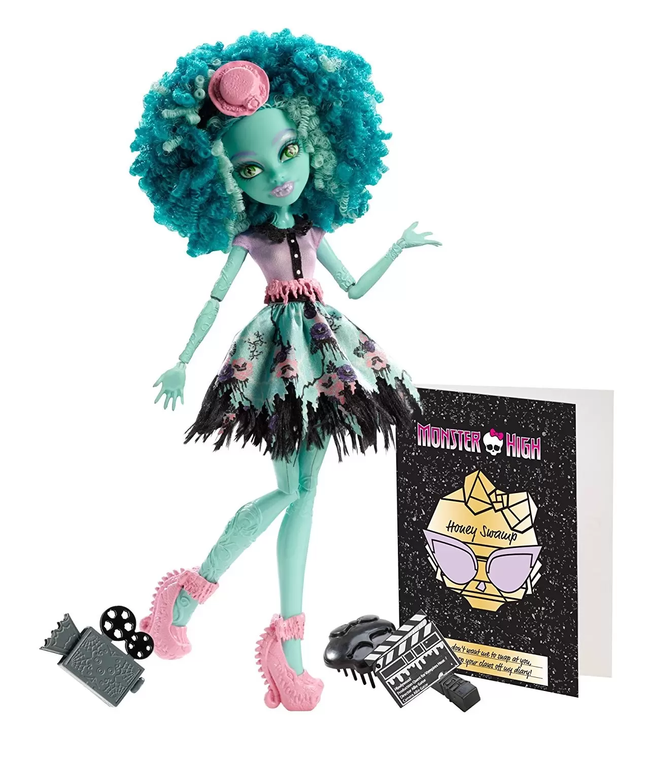 Monster High Dolls - Honey Swamp -Frights, Camera, Action !