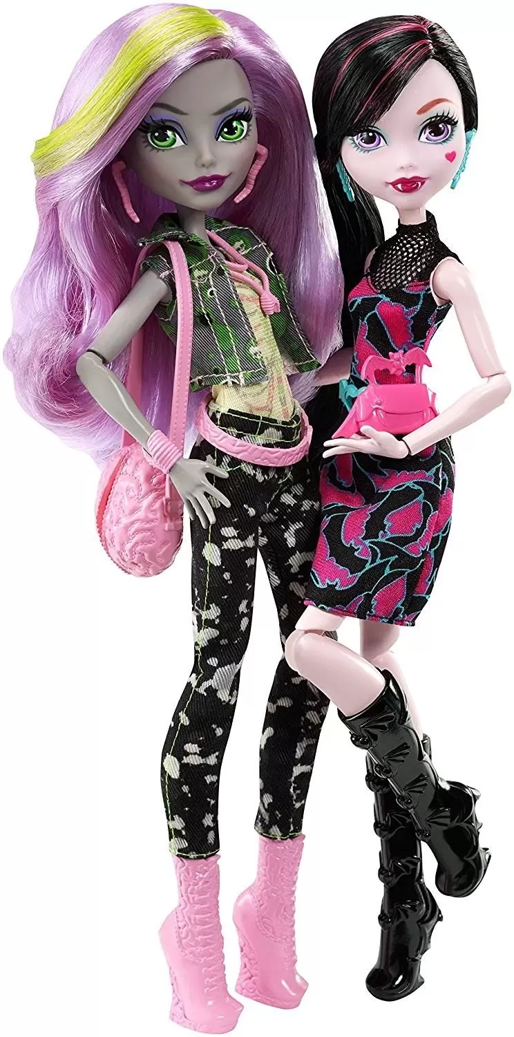 Monster High - Moanica Yelps & Draculaura (2 pack) - Welcome to Monster High