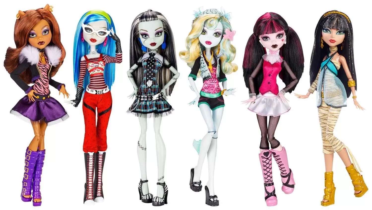 Monster High Dolls - Original Ghouls Collection (6-pack) - Basic