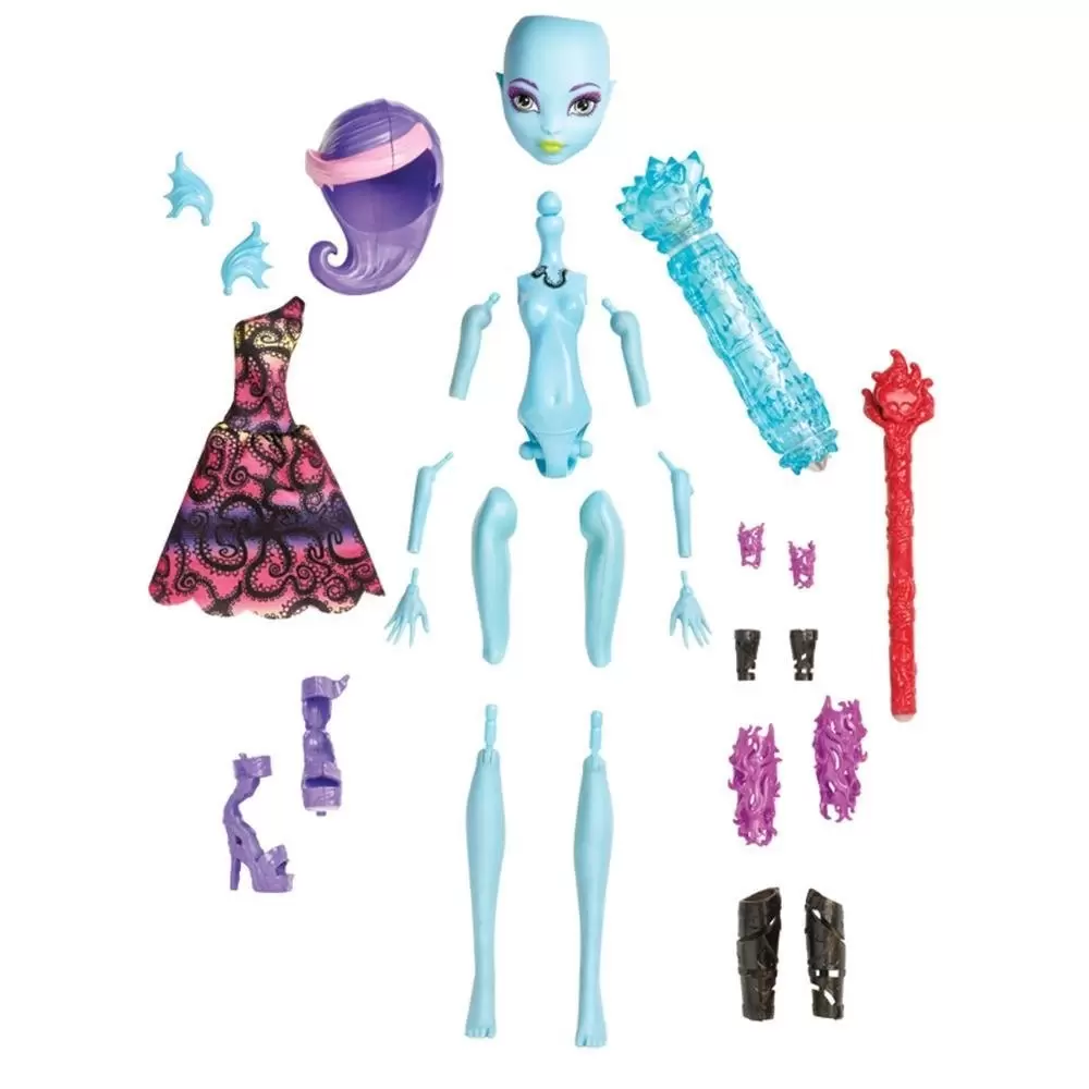 Monster High Dolls - Starter Pack Sea Monster - Create-A-Monster
