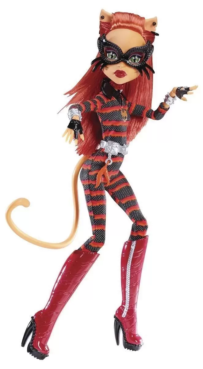 Monster High Dolls - Toralei Stripe - Cat Tastrophe - Power Ghouls