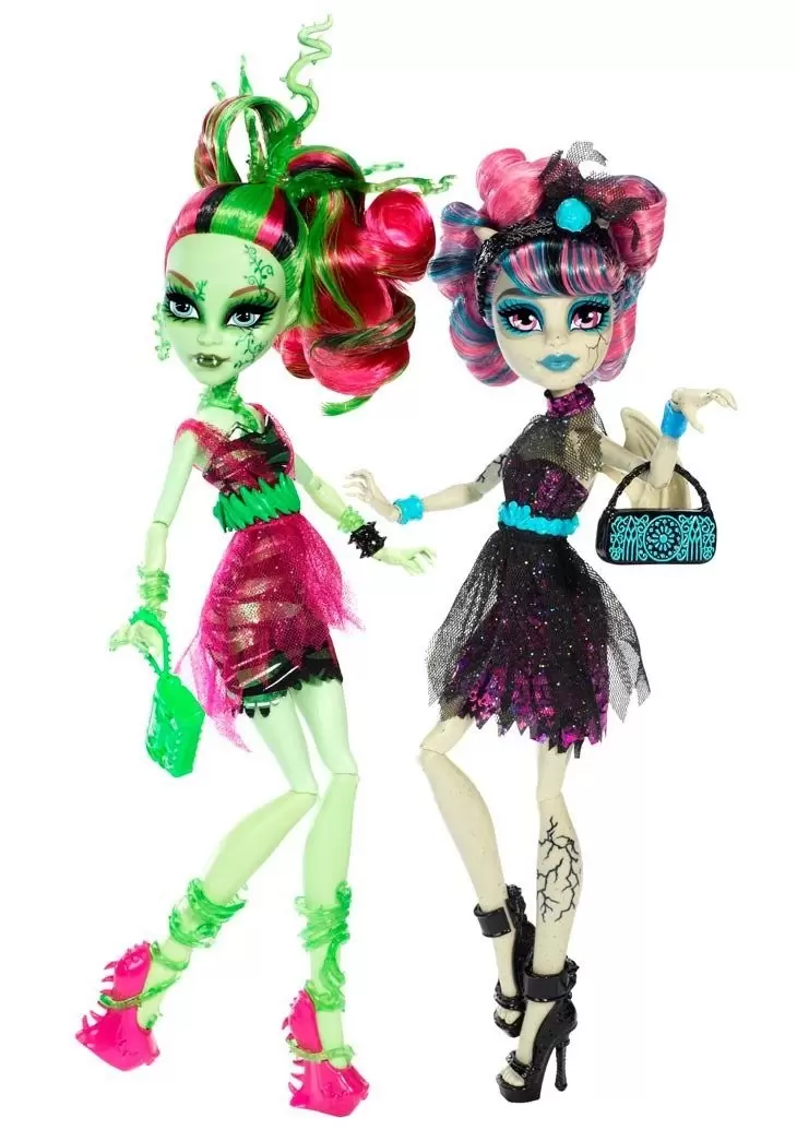 Monster High - Venus McFlytrap & Rochelle Goyle (2-pack) - Zombie Shake