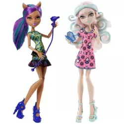 Viperine Gorgon & Clawdeen Wolf (2-pack) - Scare & Makeup