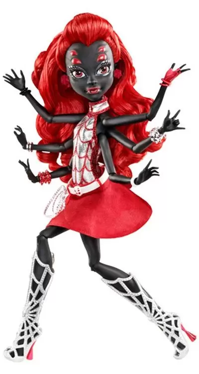 Monster High - Wydowna Spider - Webarella - Power Ghouls