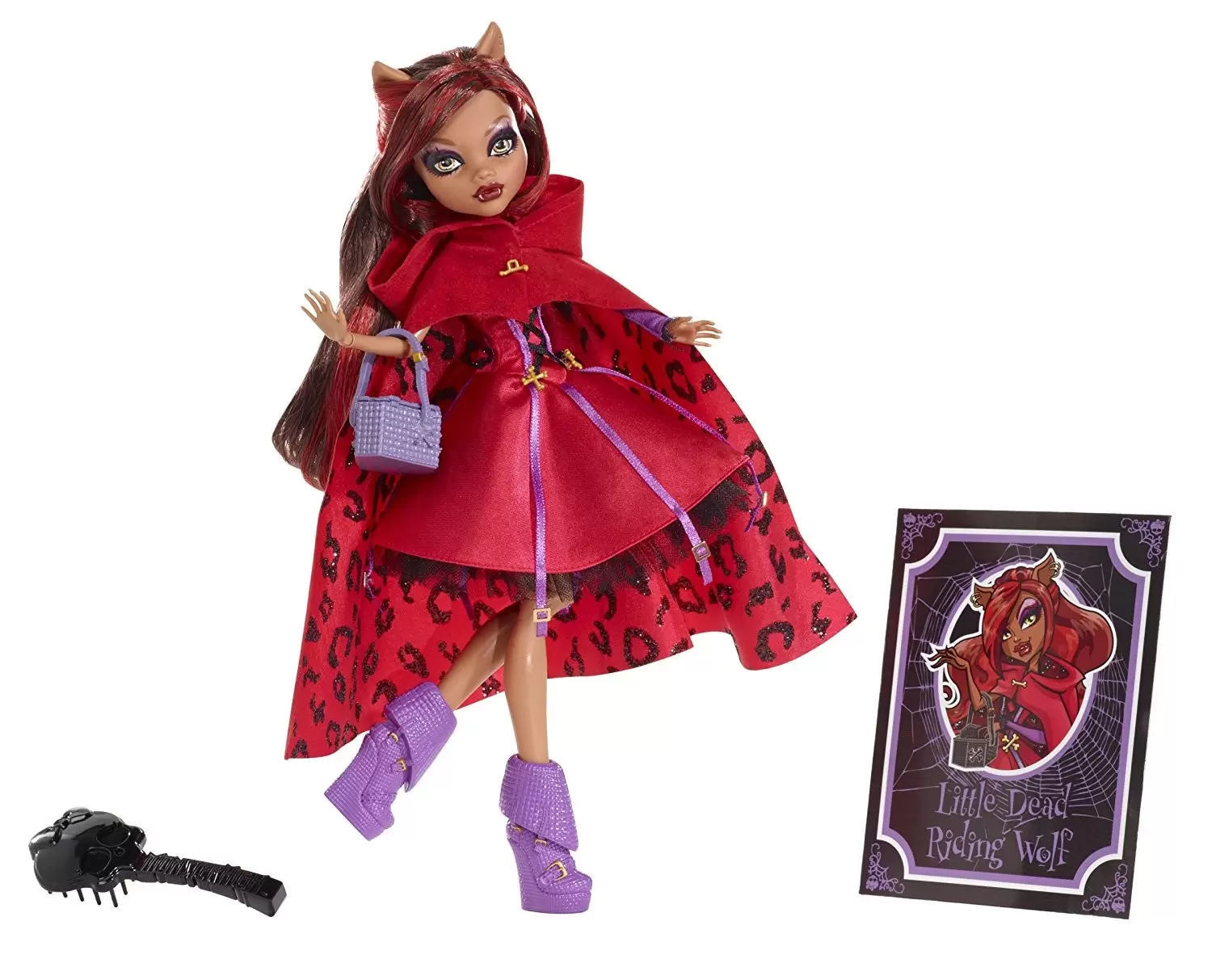 Monster High Dolls - Clawdeen Wolf (Little Dead Riding Wolf) - Scary Tales
