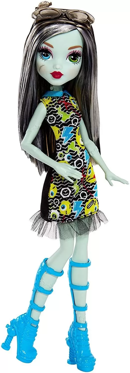 Monster High Dolls - Frankie Stein - Emoji