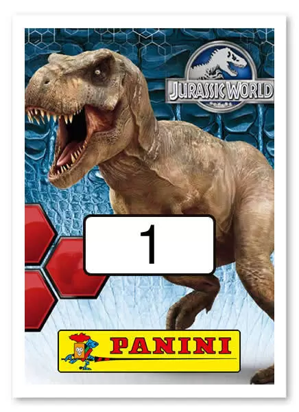 PANINI-Jurassic World serie 2-STICKER 1 