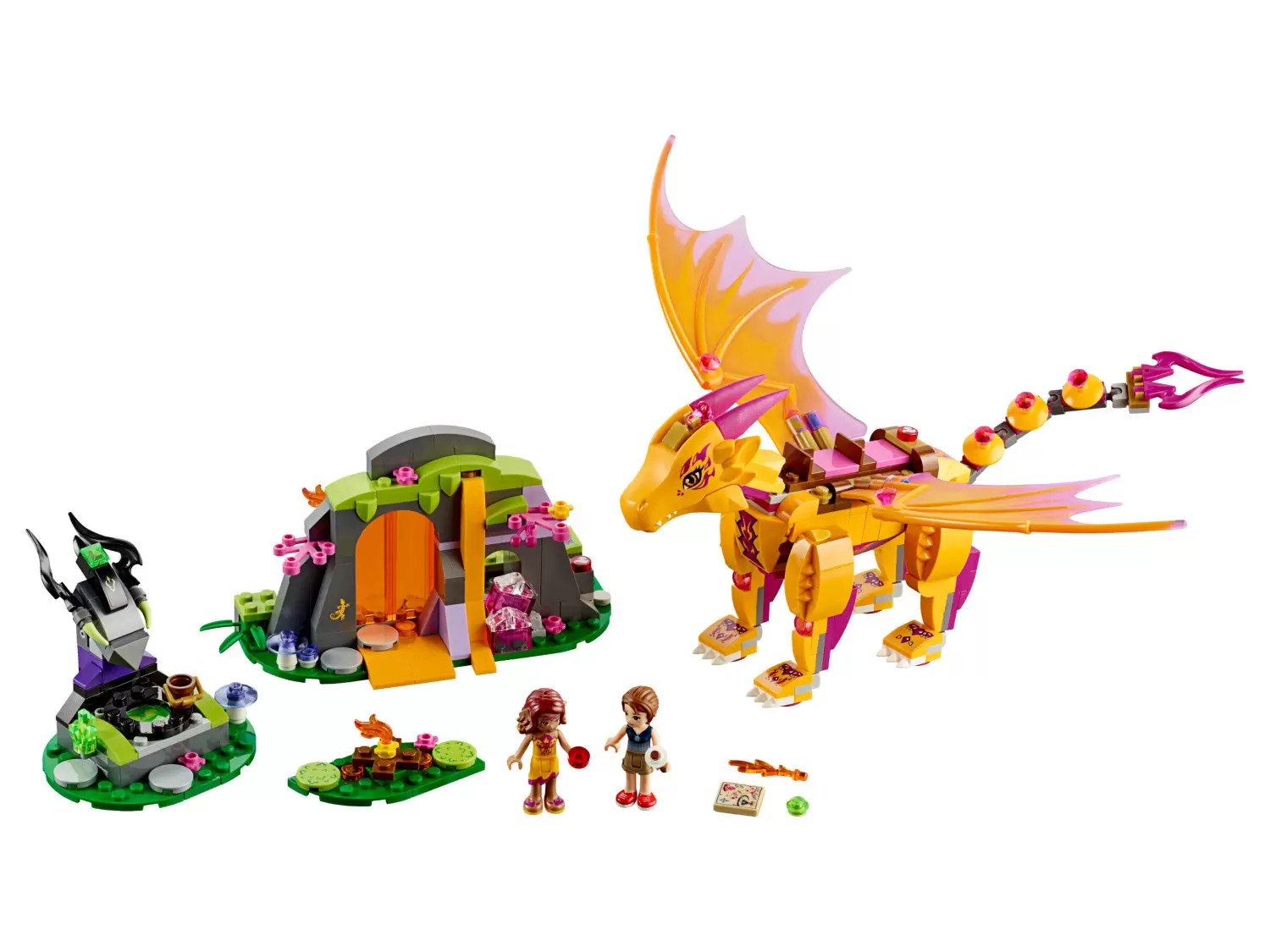 LEGO Elves - Fire Dragon\'s Lava Cave