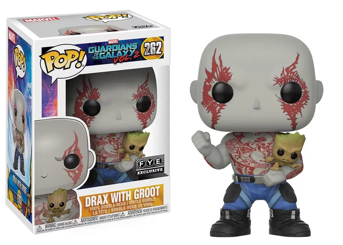 POP! MARVEL - Guardians of The Galaxy 2 - Drax with Groot