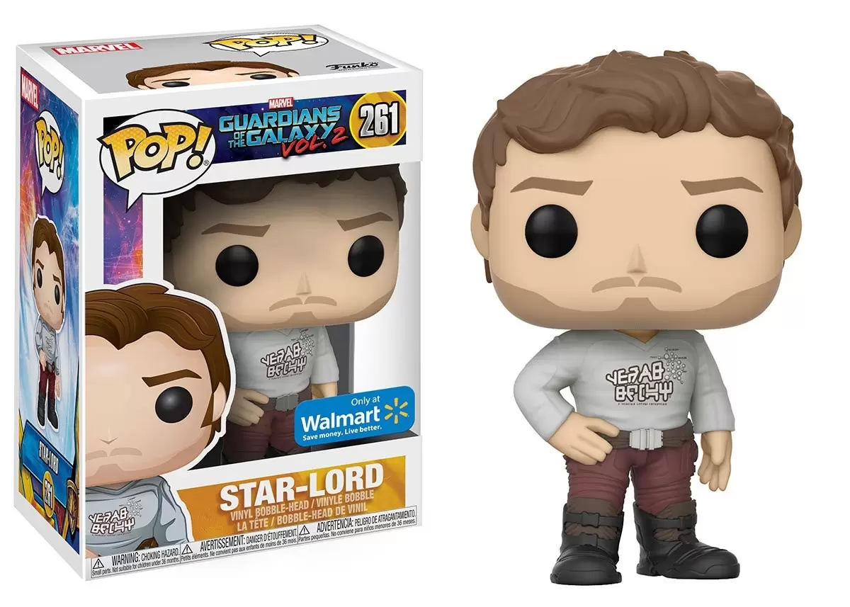 POP! MARVEL - Guardians of the Galaxy 2 - Star-Lord with Gear Shift Shirt