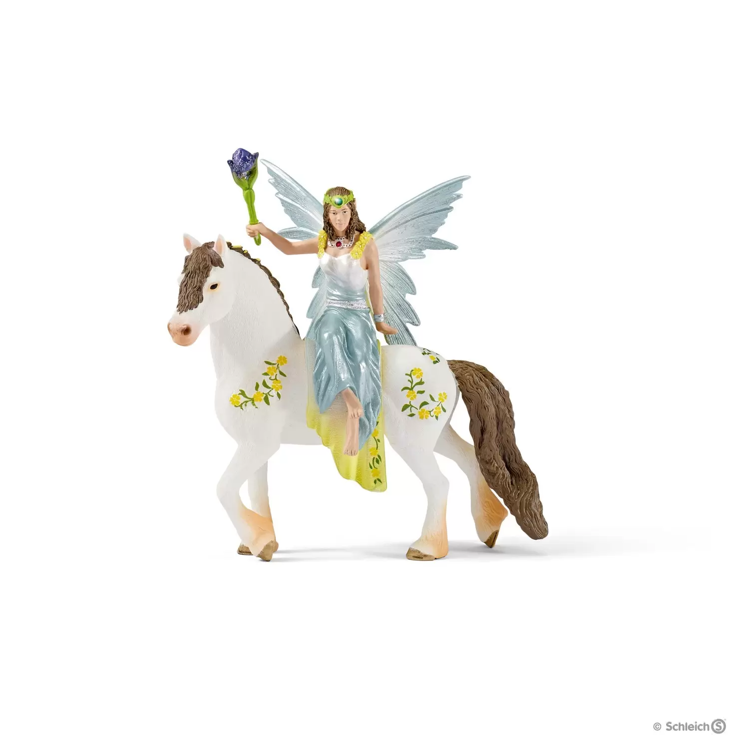 Bayala - Eyela en habits de cérémonie, à cheval