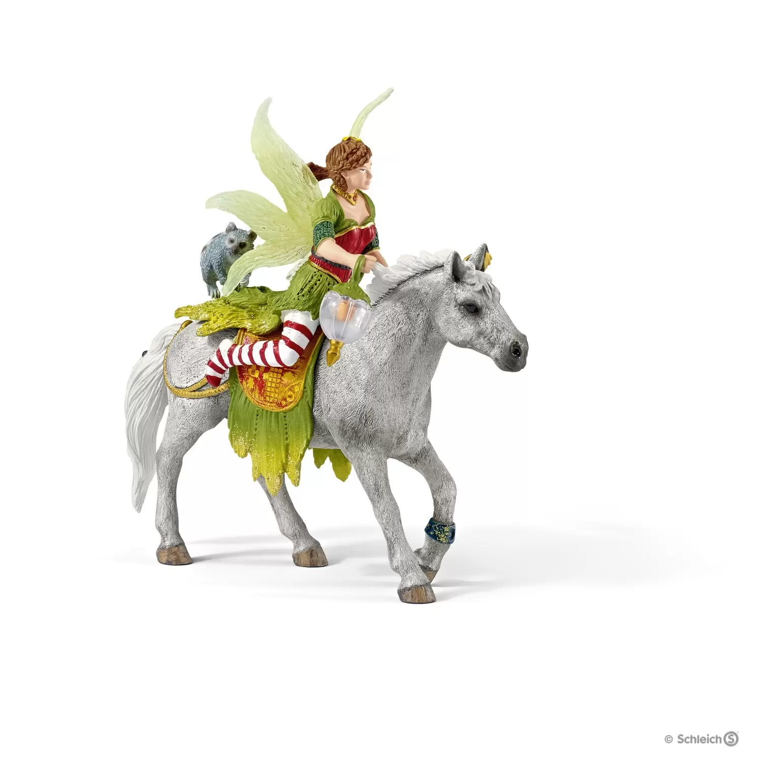 Bayala - Marween en habits de cérémonie, à cheval