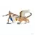 Warrior with griffin