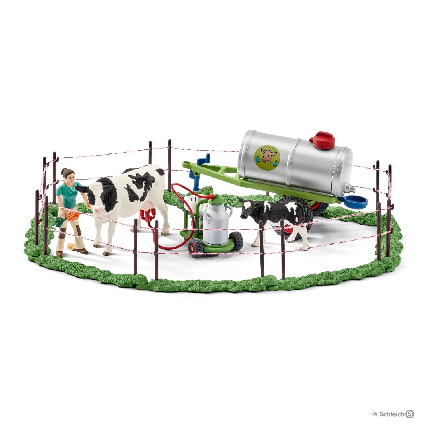 Farm World - Famille de bovins dans un pré