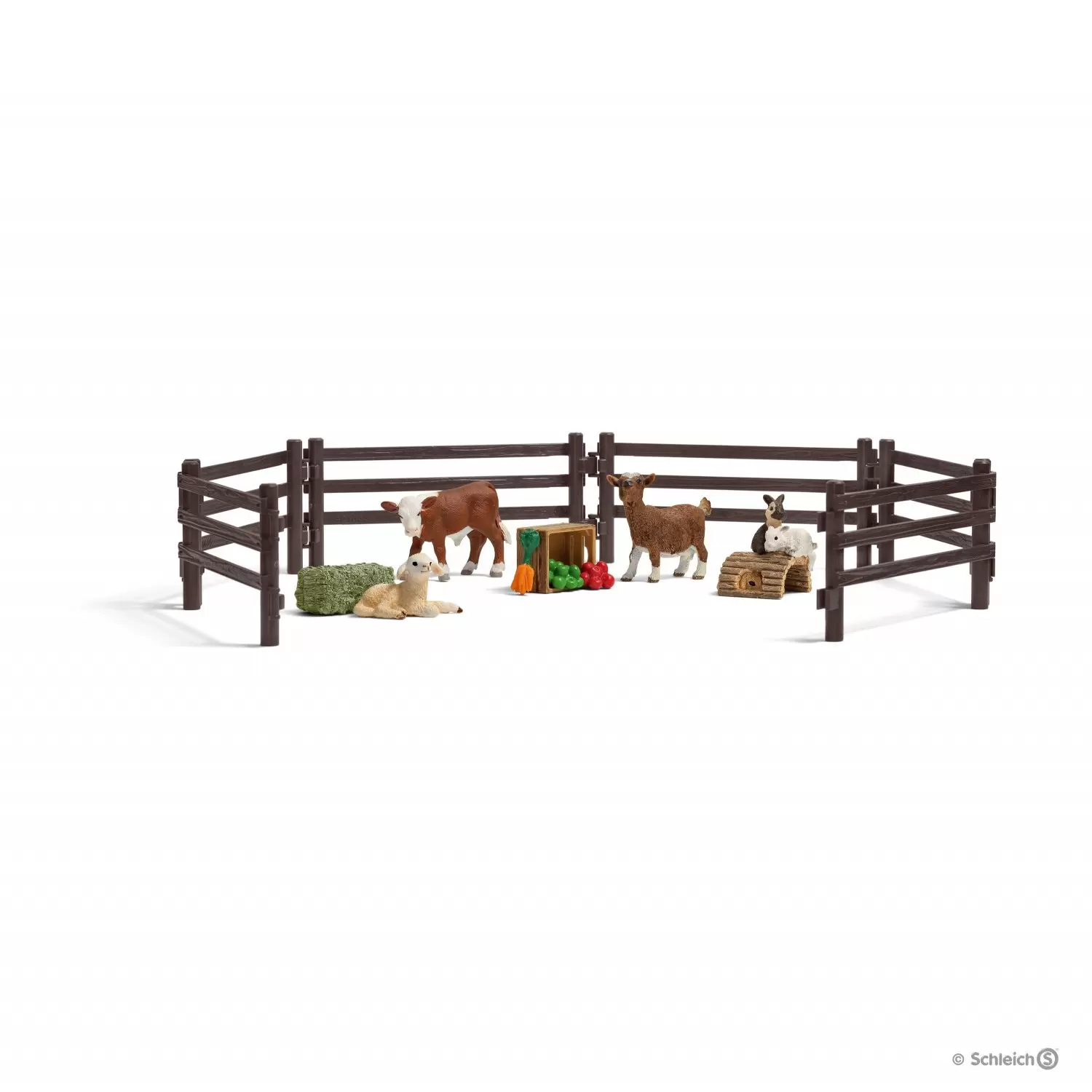 Farm World - Kit de jeu zoo avec animaux