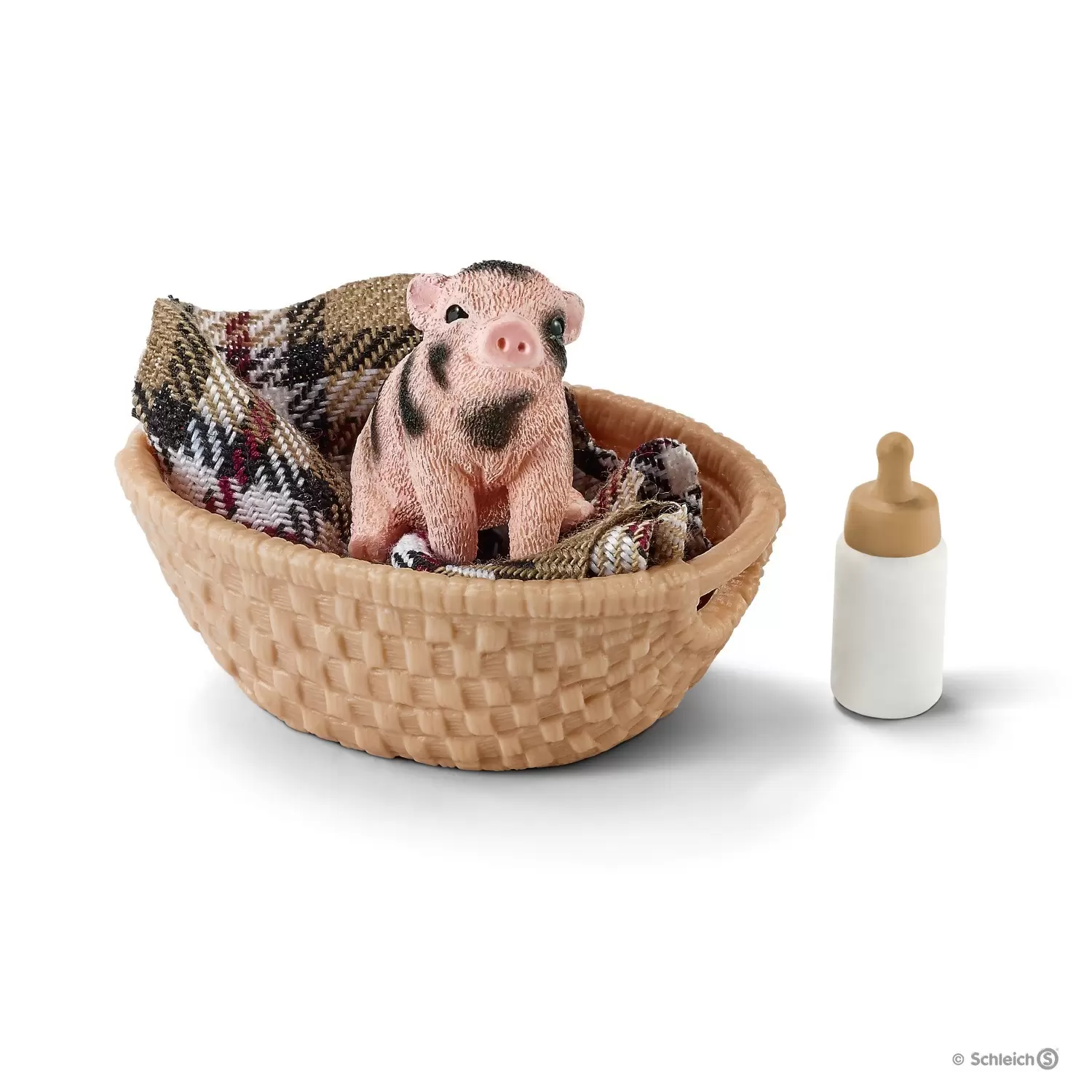 Farm World - Mini cochon avec biberon