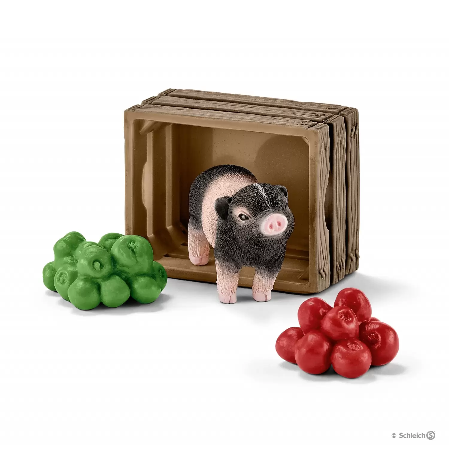 Farm World - Mini cochon avec pommes