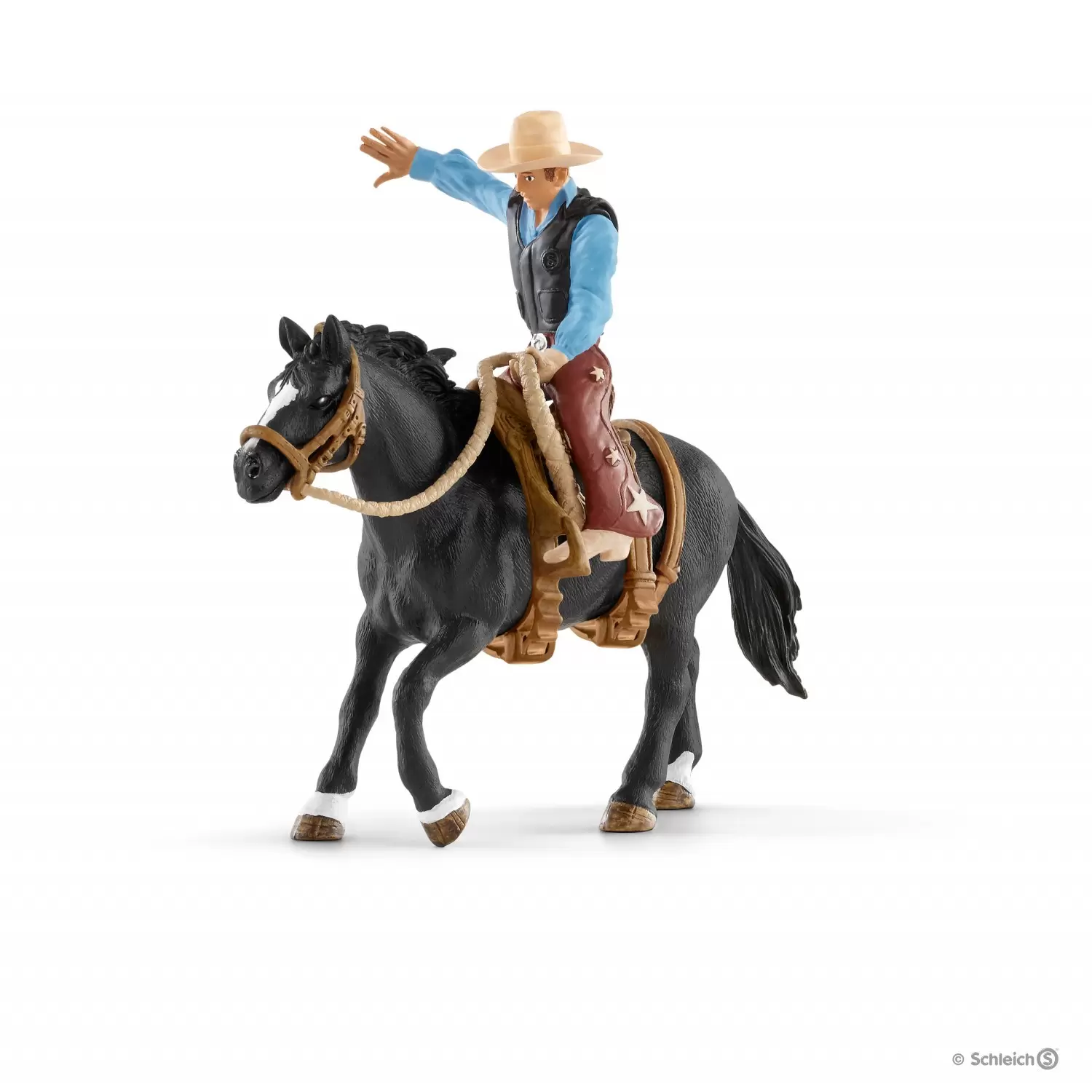 Farm World - Selle western avec un cowboy