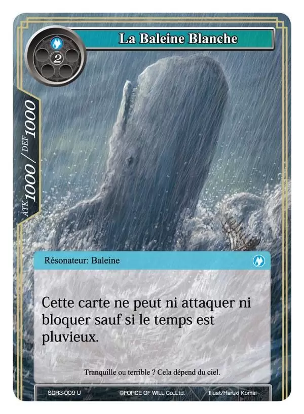 Le Monde Sous Les Vagues - Deck Reiya - La Baleine Blanche