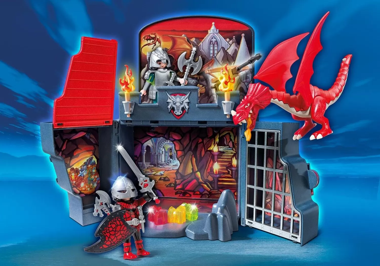 Playmobil Middle-Ages - Take-along Dragon\'s Dungeon