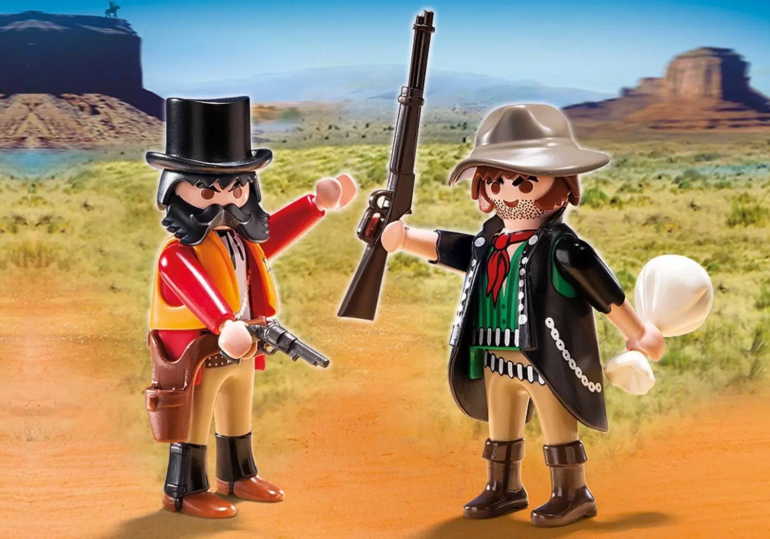 Playmobil Far West - Cow-boy Bandit & shérif