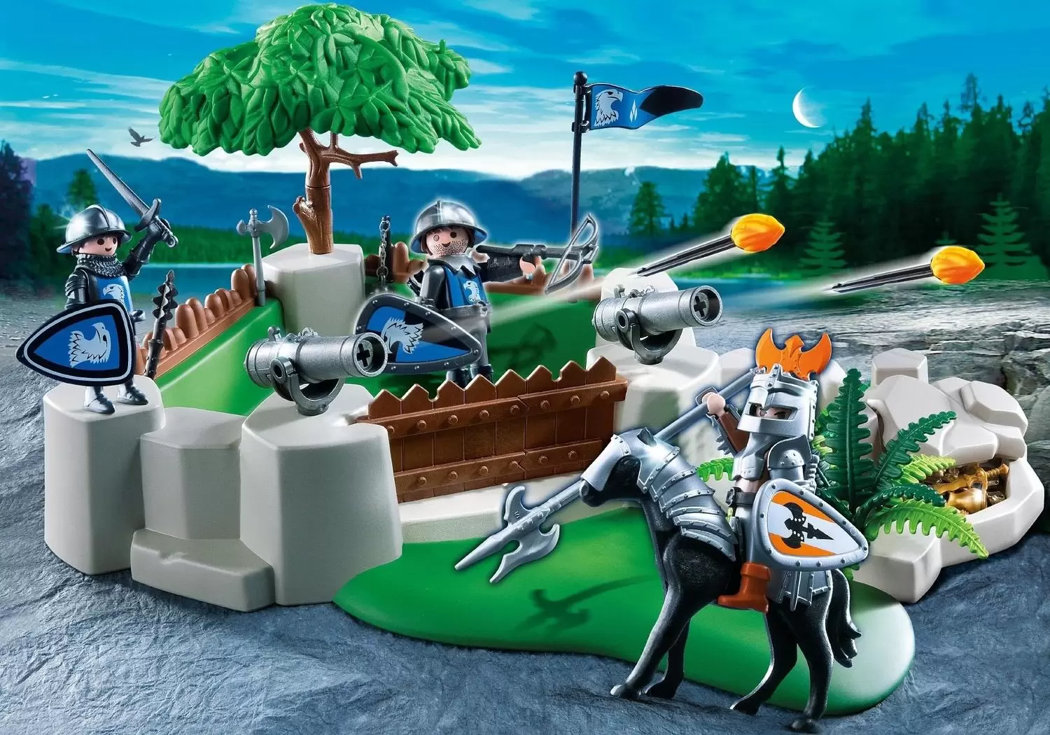 Playmobil Chevaliers - Superset Bastion des Chevaliers