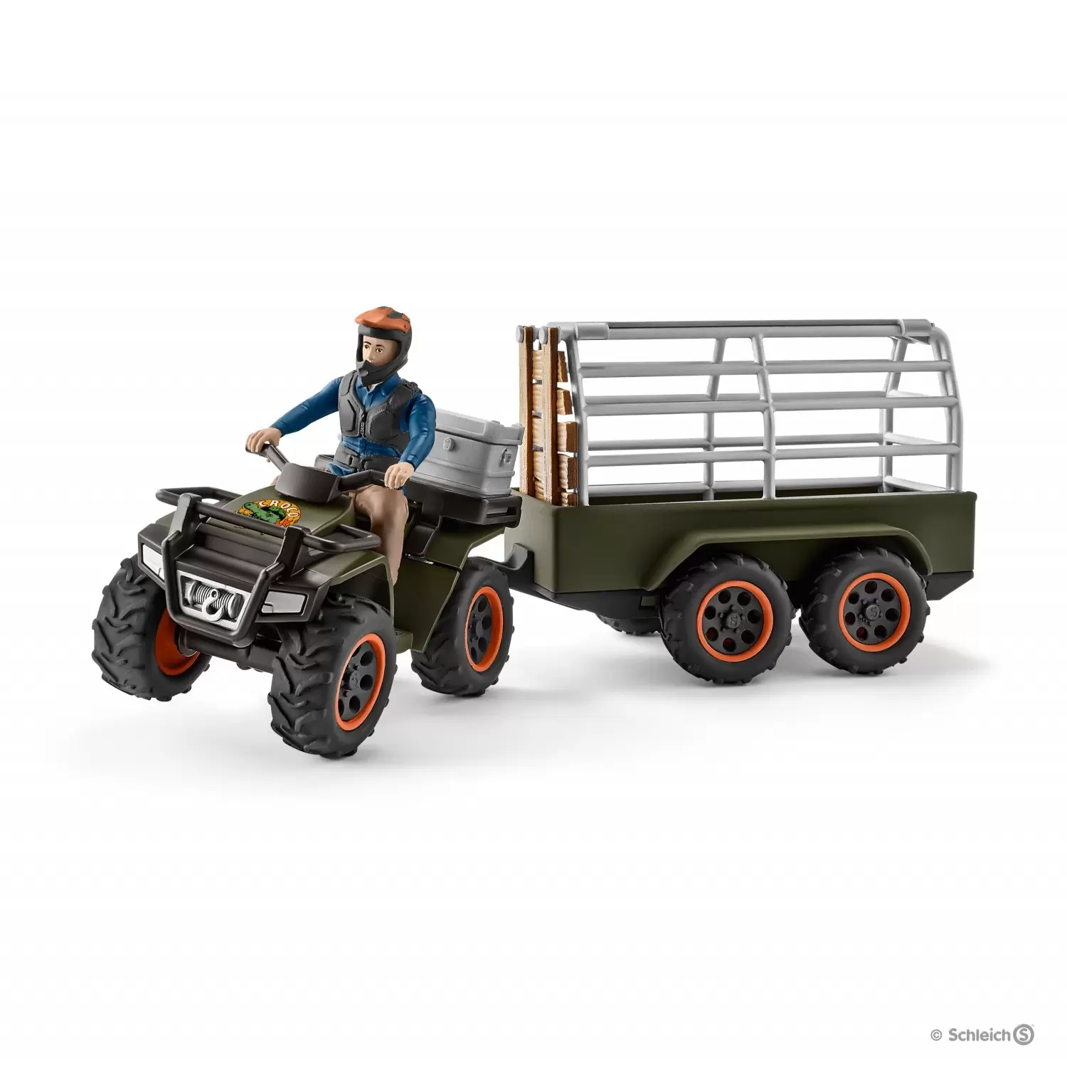 Wild Life - Quad avec remorque et ranger