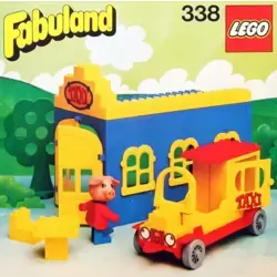 Blondi the Pig and Taxi Station