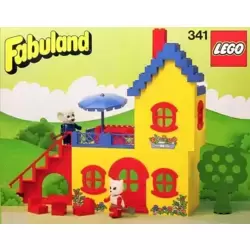 Catherine Cat's House and Mortimer Mouse