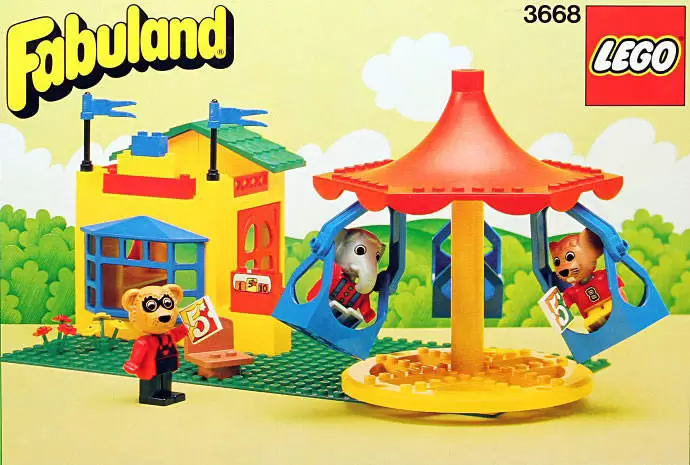 Fabuland - Merry-Go-Round with Ticket Booth