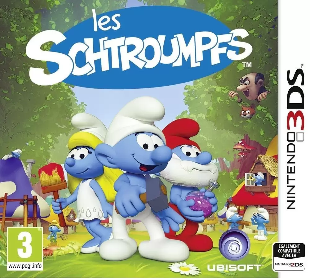 Nintendo 2DS / 3DS Games - Les Schtroumpfs 3DS (FR)