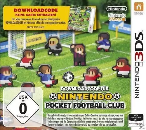 Jeux Nintendo 2DS / 3DS - Nintendo Pocket Football Club
