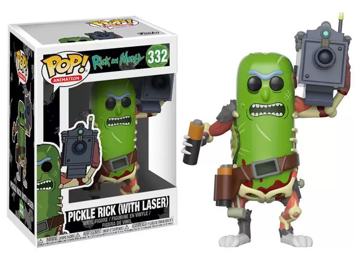 POP! Animation - Rick and Morty - Pickle Rick with Laser