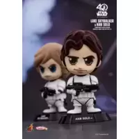 Luke Skywalker & Han Solo (Stormtrooper Disguise)