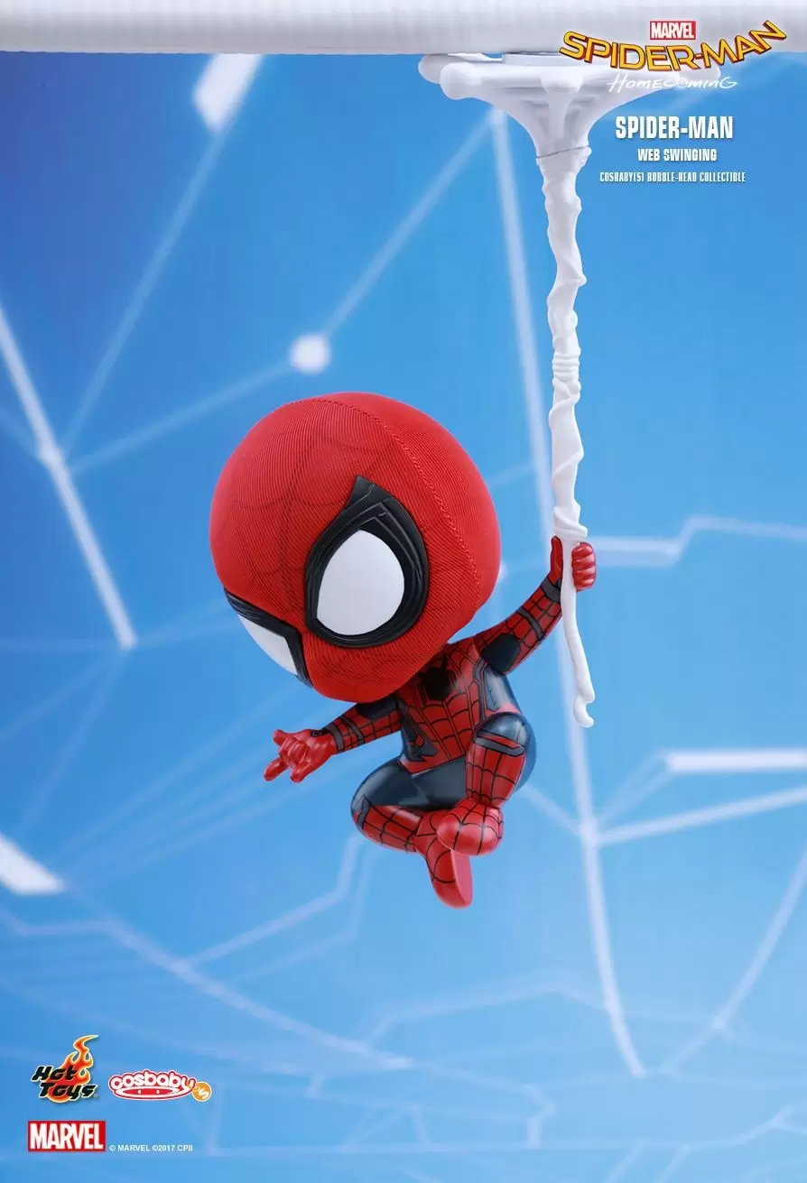 Cosbaby Figures - Spider-Man (Web Swinging)