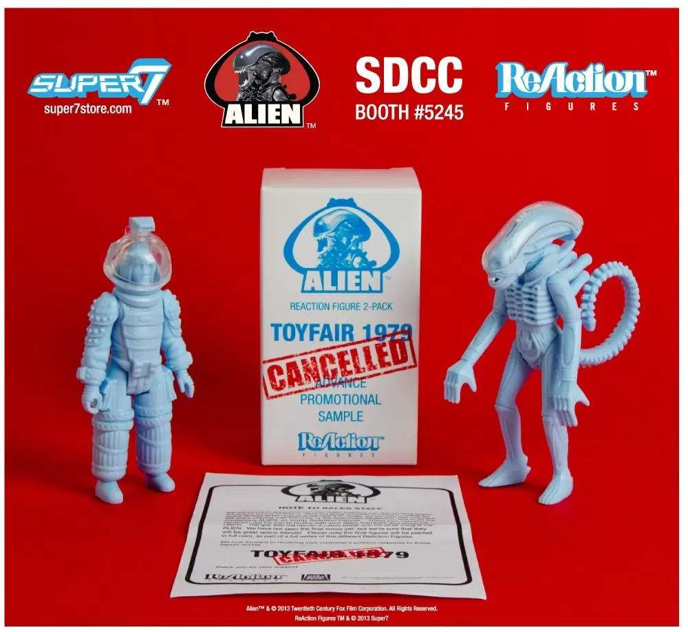 ReAction Figures - Alien - Alien And Kane Toy Fair